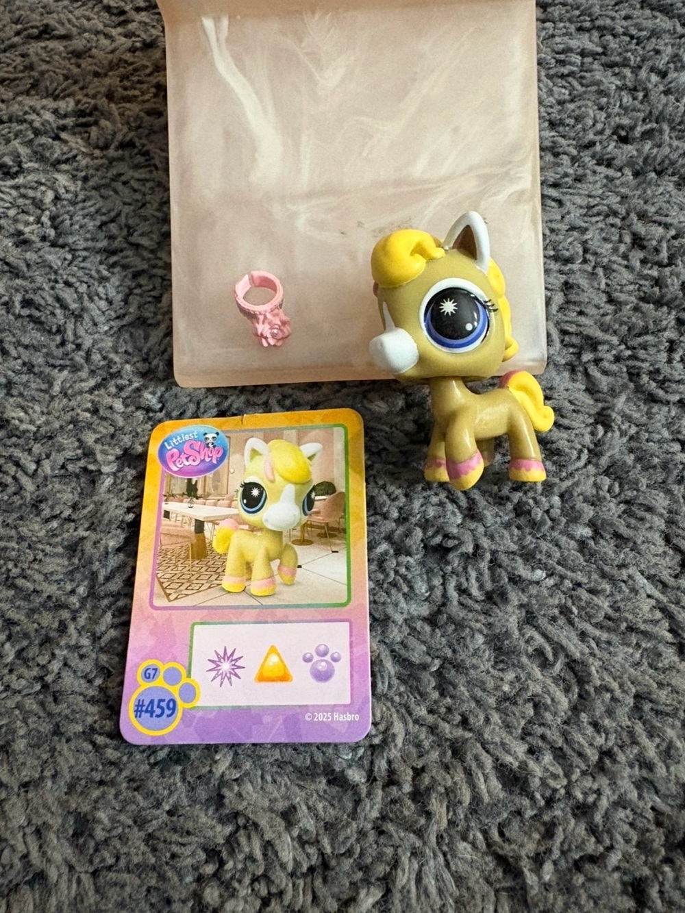 NWOT Littlest Pet Shop Pony with a necklace #459